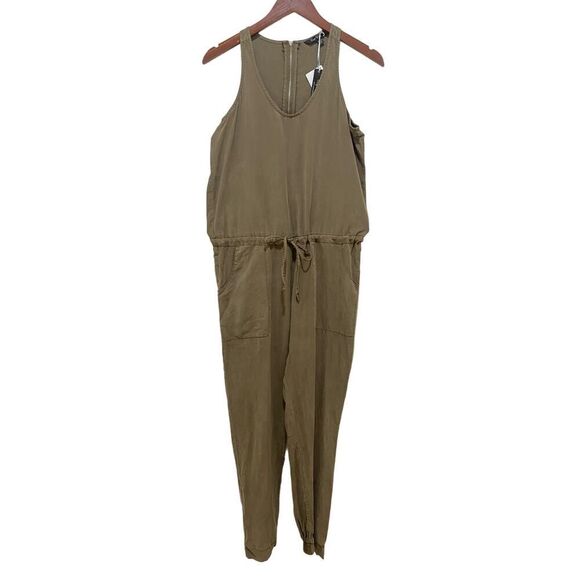 Velvet Heart Tencel Jumpsuit Lagenlook Essentials Earthy Loose Fit Brown Size XS - Picture 1 of 11